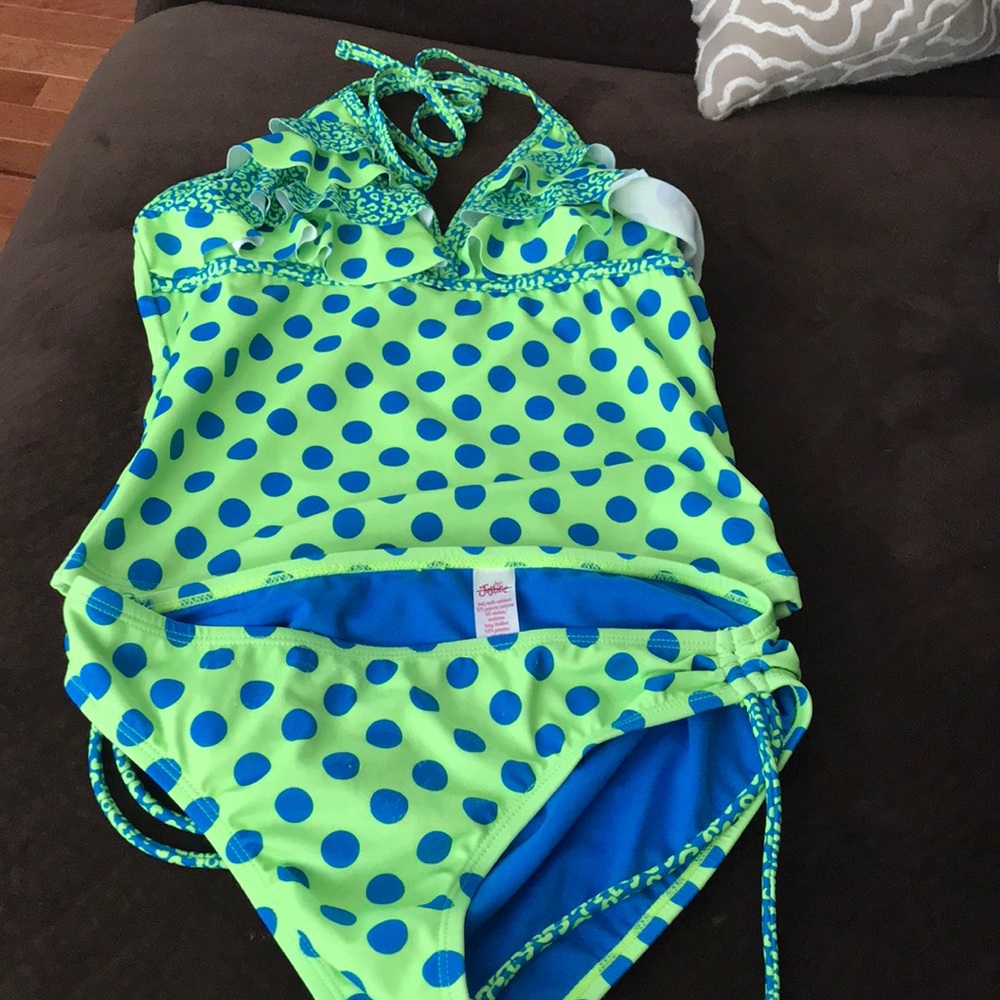 Justice girls swimsuit bathing suit size 12